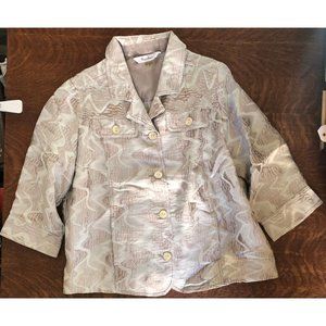 Tanjay Button Down Blouse Women Medium